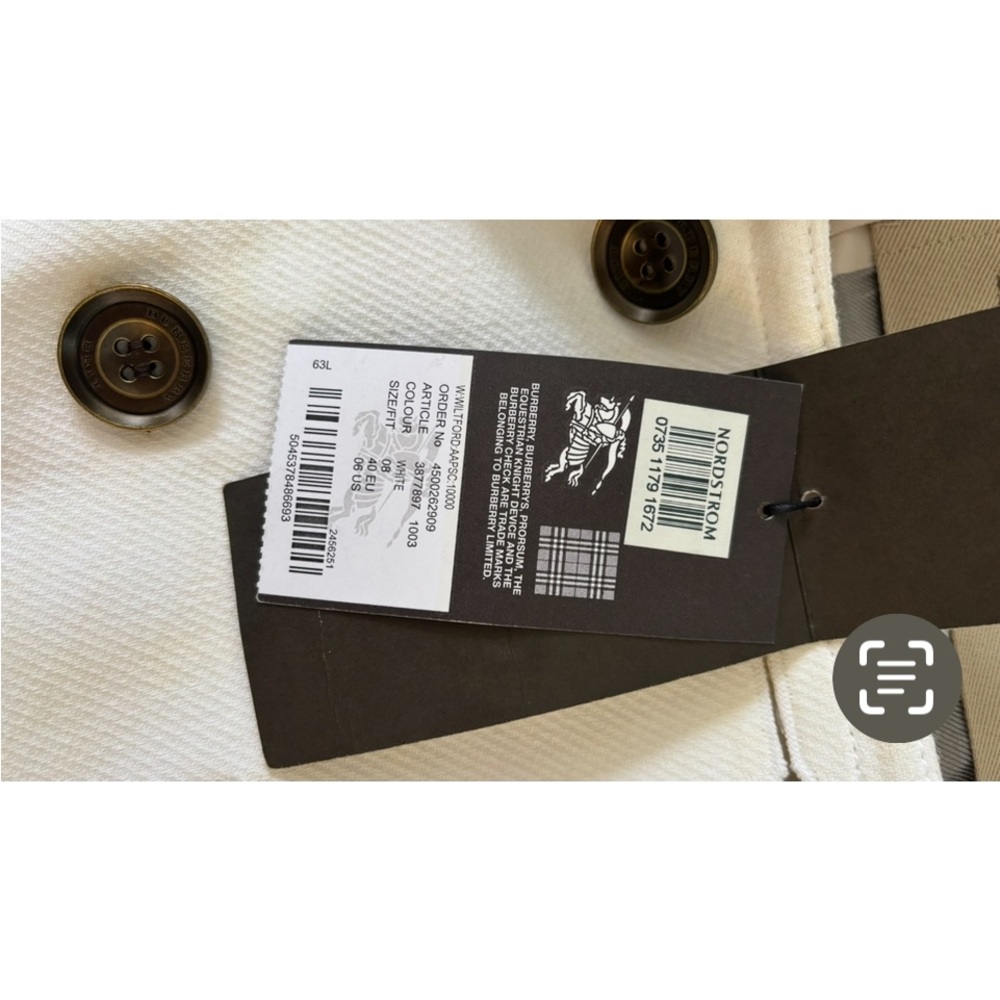 NWT Burberry Wilford double breasted coat - Picture 15 of 15